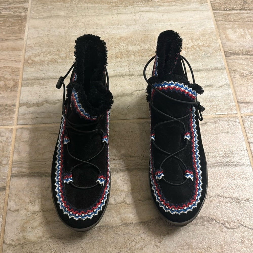 Otbt Terreno Ankle Bootie Black Size 7